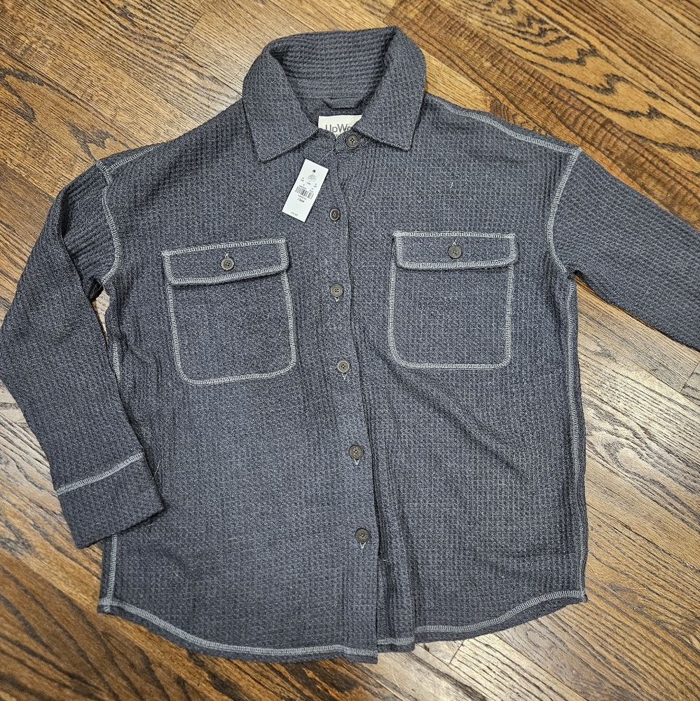 Upwest Cotton Blend Shirt Jacket